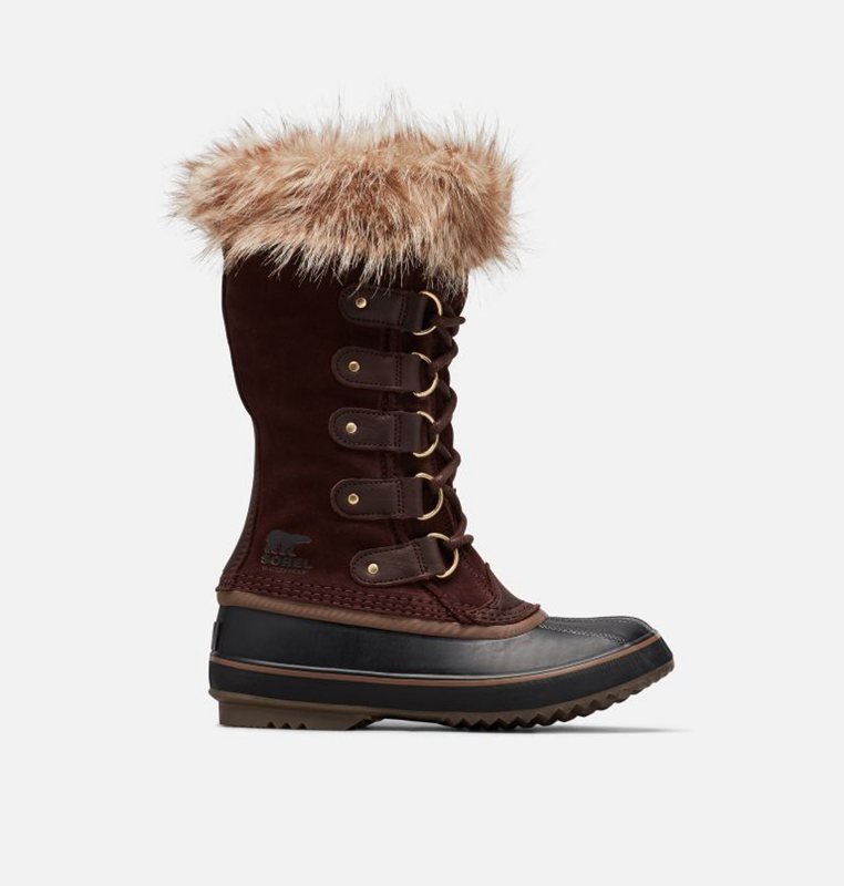 Botas Nieve Sorel Mujer - Joan Of Arctic™ Bajas Marrones Oscuro - 57613-OHZQ